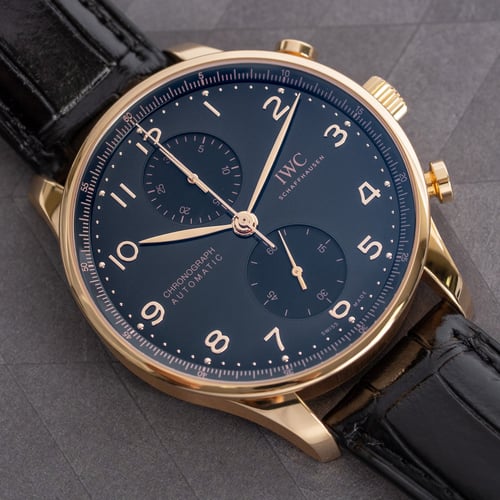 Stylied photo of  of Portugieser Chronograph