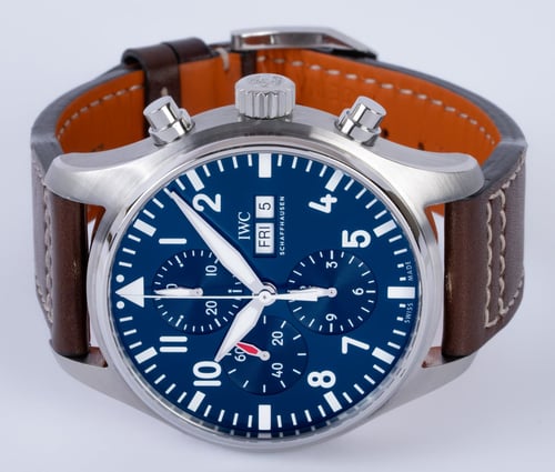 Front View of Pilot's Chronograph 'Le Petit Prince'