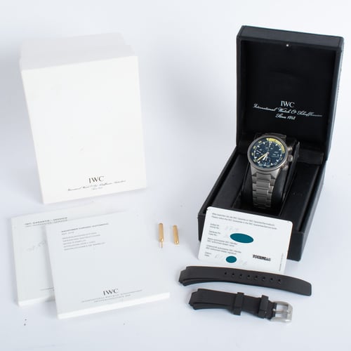 Box / Paper shot of Aquatimer Chrono-Automatic