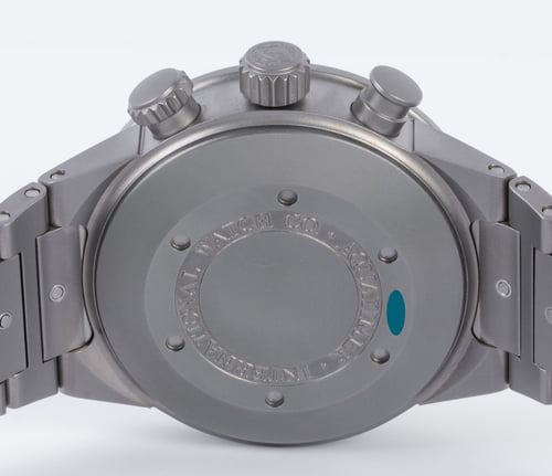 Caseback of Aquatimer Chrono-Automatic