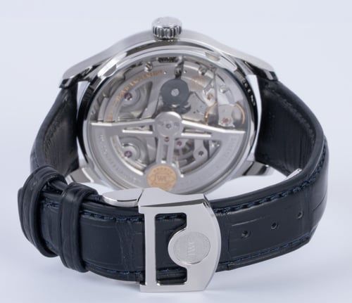 Rear / Band View of Portugieser Automatic 7-Day Power Reserve