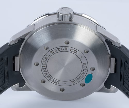 Caseback of Aquatimer Automatic 2000
