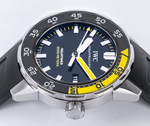 Crown Side Shot of Aquatimer Automatic 2000