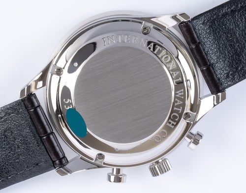 Caseback of Portugieser Chronograph