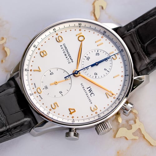 Stylied photo of  of Portugieser Chronograph