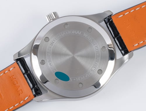 Caseback of Pilot's Automatic 36