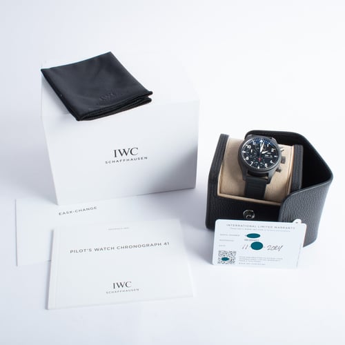 Box / Paper shot of Pilot's Chronograph 41 TOP GUN
