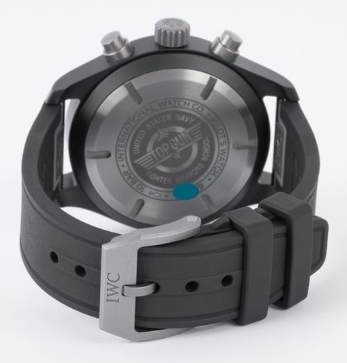 Rear / Band View of Pilot's Chronograph 41 TOP GUN