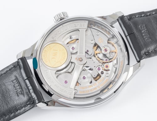 Caseback of Portugieser 7-Day