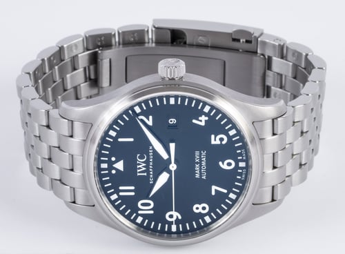 Front View of Pilot's Watch Mark XVIII