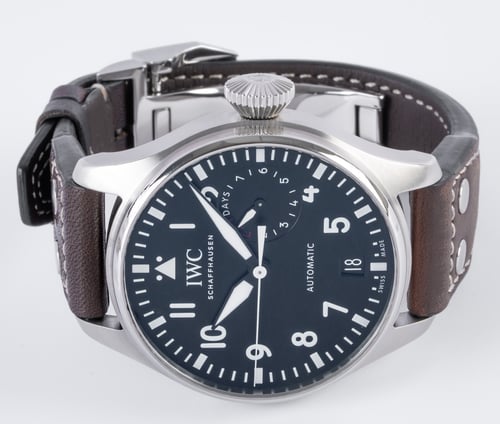 Front View of Big Pilot Seven Day