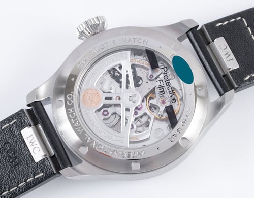 Caseback of Big Pilot's
