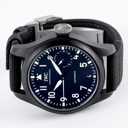 Front View of Big Pilot Top Gun 46mm