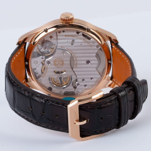 Rear / Band View of Portugieser Hand-Wound Eight Days