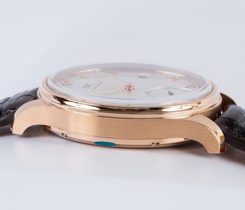 9' Side Shot of Portugieser Hand-Wound Eight Days