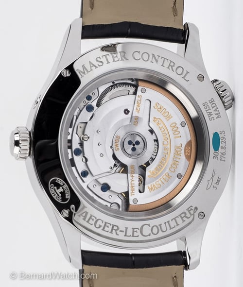 Caseback of Master Geographic