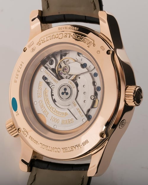 Caseback of Master Geographic