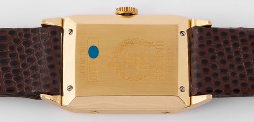 Caseback of Triple Calendar Moonphase Limited Edition