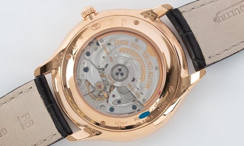 Caseback of Master Ultra Thin Small Seconds