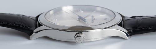 Crown Side Shot of Master Control Date