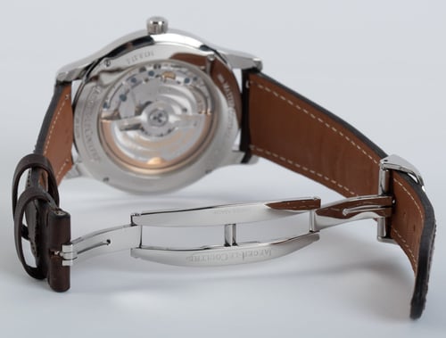 Open Clasp Shot of Master Control Date