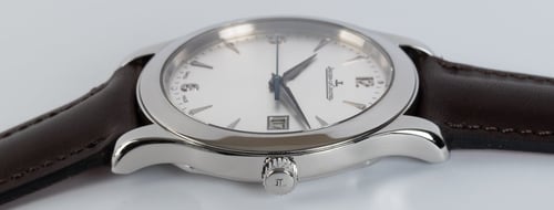 Crown Side Shot of Master Control Date