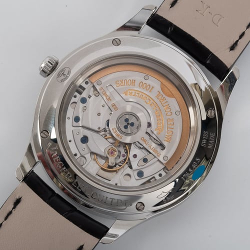 Caseback of Master Control Date