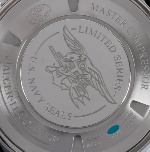 Movement Shot of Navy Seal Master Compressor Diving Chronograph