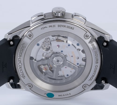 Caseback of Polaris Chronograph