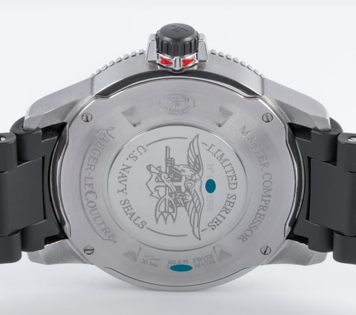 Caseback of Master Compressor Diving NAVY SEALS