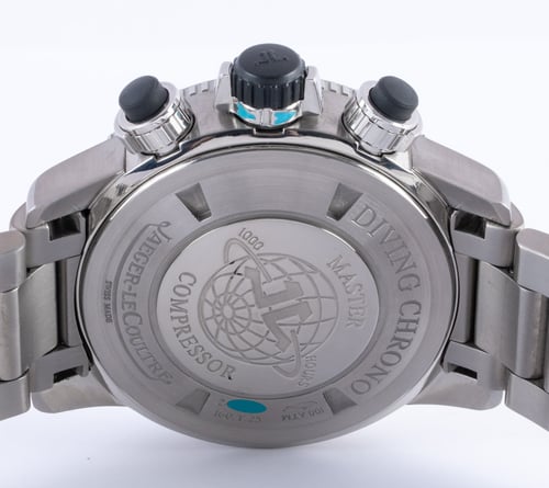 Caseback of Master Compressor Diving Chronograph