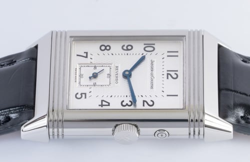 Crown Side Shot of Reverso Duo Day & Night