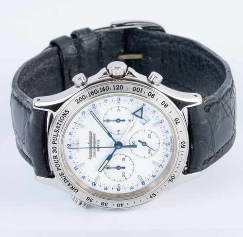 Front View of Heraion Chronograph Reveil