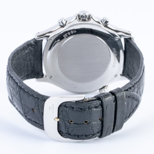 Rear / Band View of Heraion Chronograph Reveil