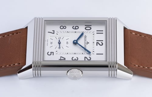 Crown Side Shot of Reverso Classic Duoface