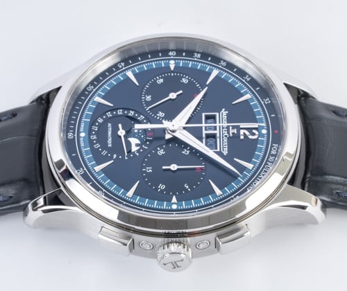 Crown Side Shot of Master Chronograph Calendar