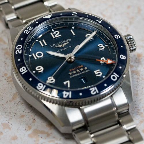 L-100, FRT-4, KT-5600, SL-120 セット販売 Longines - Spirit Zulu Time GMT : L3.812.4.93.6 : SOLD OUT : blue dial