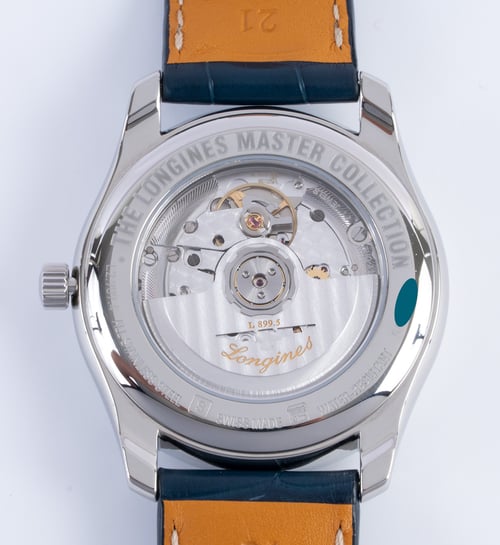 Caseback of Master Collection Moonphase