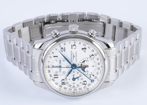 Front View of Master Collection Calendar Chronograph