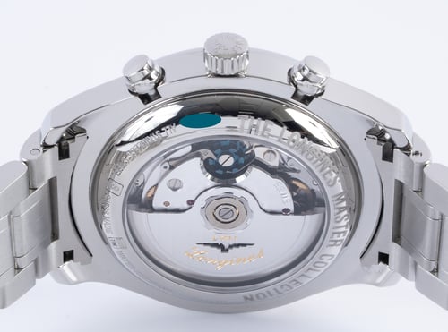 Caseback of Master Collection Calendar Chronograph