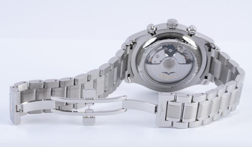 Open Clasp Shot of Master Collection Calendar Chronograph