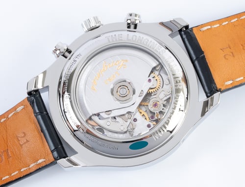 Caseback of Master Collection Automatic Chronograph