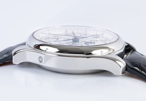 9' Side Shot of Master Collection Automatic Chronograph