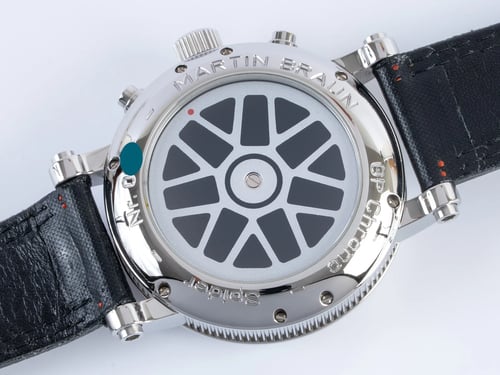 Caseback of Grand Prix Spider Chronograph