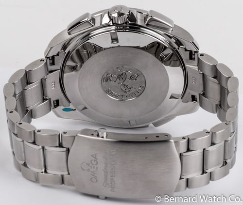 Rear / Band View of Speedmaster Rattrapante
