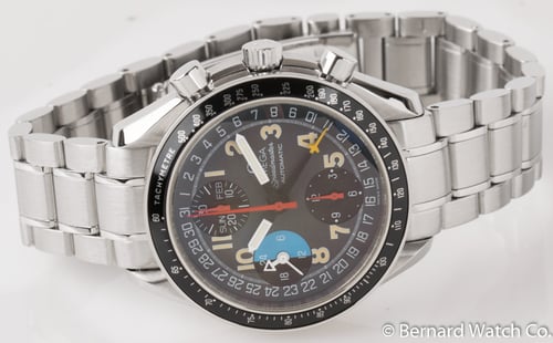 Front View of Speedmaster MK40 AM:PM Day-Date
