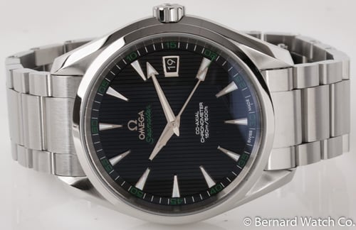 Front View of Seamaster Aqua Terra 'Golf'