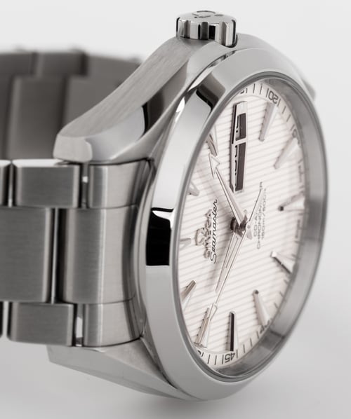 Dial Shot of Seamaster Aqua Terra Annual Calendar