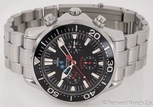 Front View of Seamaster Chronograph Racing