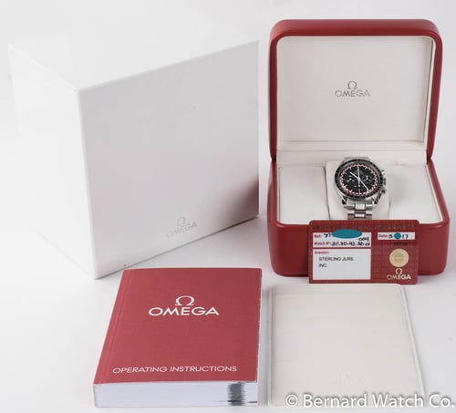 Box / Paper shot of Speedmaster Moonwatch 'Tintin'